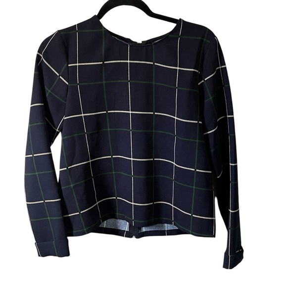Zara Basic Striped Top Sz Med - Picture 1 of 8